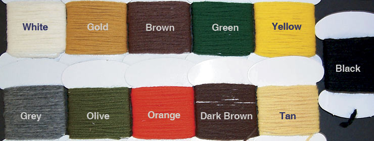 Carded Wool Yarn from W. W. Doak