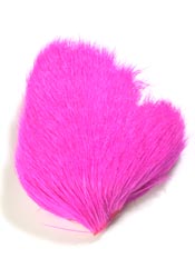 Deer Body Hair<br>Fluorescent Pink from W. W. Doak Deer Body Hair<br>Fluorescent Pink from W. W. Doak
