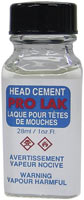 Pro Lak Clear Head Cement from W. W. Doak