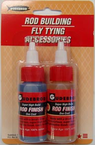Gudebrod Regular & Super High Build Rod Finish from W. W. Doak