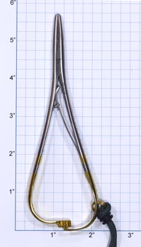Dr. Slick 5.5" Mitten Clamp with Forceps from W. W. Doak