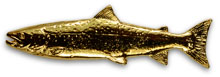 Atlantic Salmon Pin from W. W. Doak
