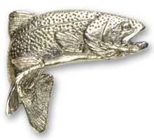 Rainbow Trout Jumping Pin from W. W. Doak