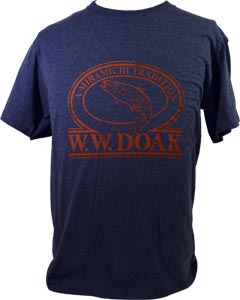 W. W. Doak Logo T-Shirt<br>Blue Heather from W. W. Doak