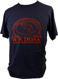 W. W. Doak Logo T-Shirt<br>Grey Heather from W. W. Doak W. W. Doak Logo T-Shirt<br>Grey Heather from W. W. Doak