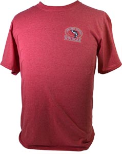 W. W. Doak Embroidered T-Shirt<br>Red Heather from W. W. Doak