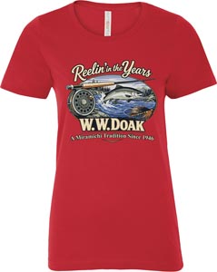 Reelin' In The Years T-Shirt<br><em>Lady's</em> from W. W. Doak