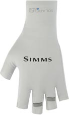 Simms SolarFlex Half Finger Sun Gloves from W. W. Doak