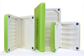 Morell Deluxe Fly Boxes - Green from W. W. Doak