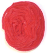 Danville Chenille<br>#505 - Fl. Fire Orange from W. W. Doak