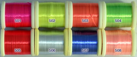 Danville Four Strand Fluorescent Nylon Floss from W. W. Doak