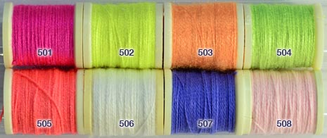 Danville Fluorescent Nylon Wool from W. W. Doak