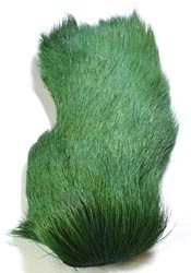 Deer Body Hair<br>Forest Green from W. W. Doak