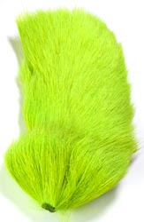 Deer Body Hair<br>Lime Green from W. W. Doak