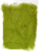 Rabbit Fur Dubbing<br>Caddis Green from W. W. Doak