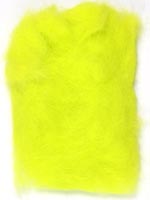 Rabbit Fur Dubbing<br>Fl. Lime Green from W. W. Doak