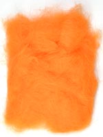 Rabbit Fur Dubbing<br>Fluorescent Orange from W. W. Doak