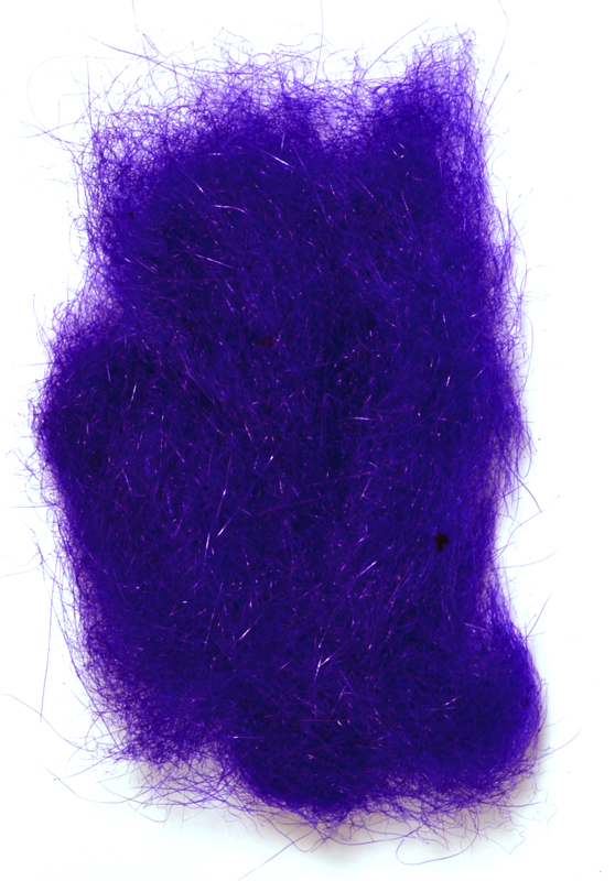 1gr of SEAL FUR Color "  PURPLE  " Dubbing for Salmon Classic fly tying 