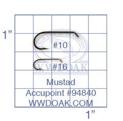 Mustad Accupoint #94840 from W. W. Doak