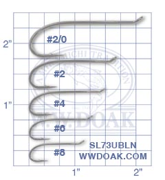 Mustad Signature Fly Hook 4X Long (R74-9672)