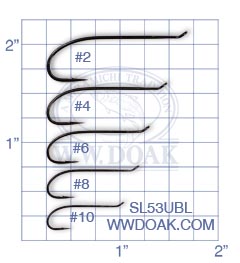 Mustad Signature SL53UBL from W. W. Doak