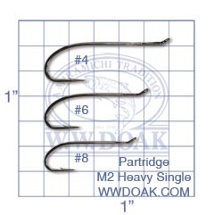 Partridge Heavy Single Salmon<br>Code M2 from W. W. Doak