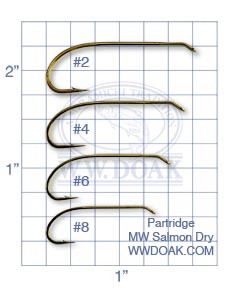 Partridge MW Salmon Dry<br>Code CS42 from W. W. Doak