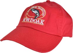 W. W. Doak Chino Twill Hat<br>Cranberry from W. W. Doak