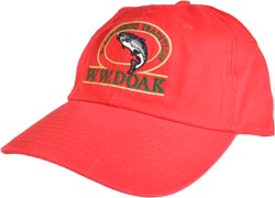 W. W. Doak Chino Twill Hat<br>Red from W. W. Doak