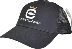 Cortland Trucker Hat<br>Black from W. W. Doak