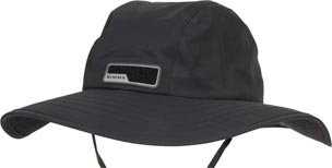 Simms Gortex Guide Sombrero<br>Black from W. W. Doak