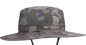 Simms Superlight Solar Sombrero<br>Regiment Camo Olive Drab from W. W. Doak