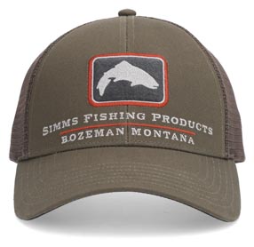 Simms Trout Icon Trucker Hat from W. W. Doak
