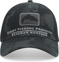 Simms Trout Icon Trucker Hat from W. W. Doak Simms Trout Icon Trucker Hat from W. W. Doak