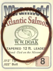 W. W. Doak Miramichi<br>Hand Tied Leaders - 12 ft. from W. W. Doak