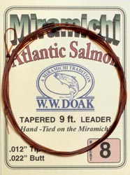 W. W. Doak Miramichi<br>Hand Tied Leaders - 9 ft. from W. W. Doak