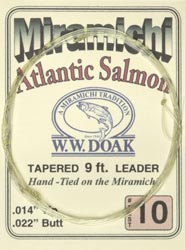 W. W. Doak Miramichi<br>Hand Tied Leaders - 9 ft. from W. W. Doak