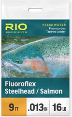 Rio Fluoroflex Steelhead / Salmon<br>Knotless Tapered Leaders from W. W. Doak