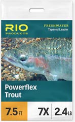 Rio Powerflex Trout<br>Knotless Tapered Leader from W. W. Doak