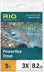 Rio Powerflex Trout<br>Knotless Tapered Leader from W. W. Doak