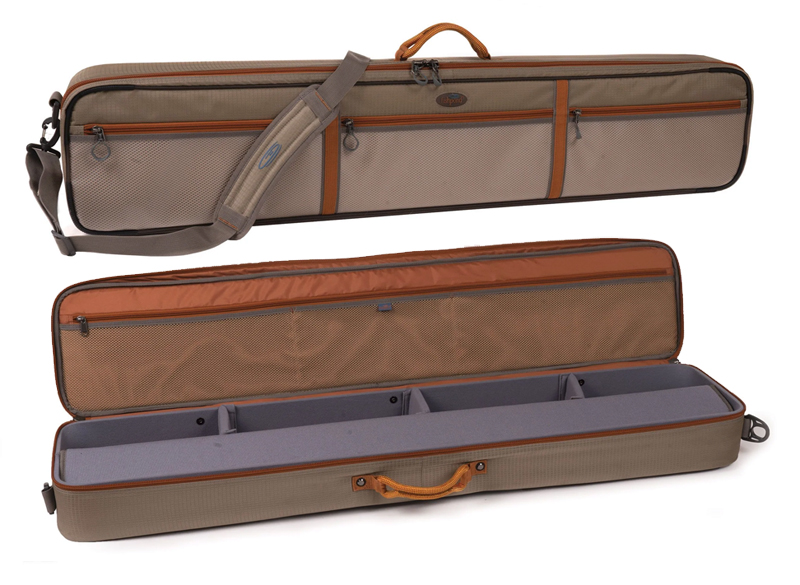 Sage Luggage Ballistic Rod/Reel Case Single 10-Foot 4pc Rod 2, Black