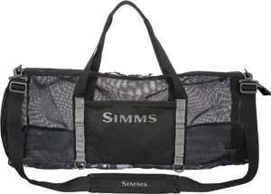 Simms Challenger Mesh Duffel<br>Black from W. W. Doak