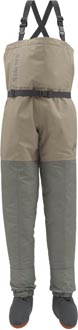 Simms Kid's Tributary<br>Stocking Foot Wader from W. W. Doak Simms Kid's Tributary<br>Stocking Foot Wader from W. W. Doak
