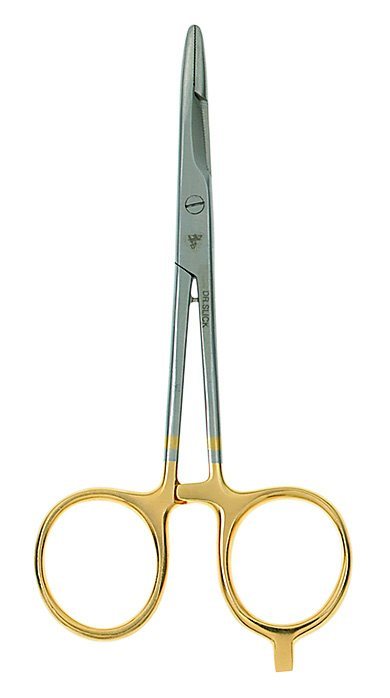 Dr. Slick Scissor Clamps - 5.5" with Gold Handles - SNH55G