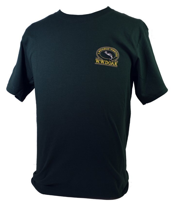 W. W. Doak Embroidered T-Shirt - Green - Small