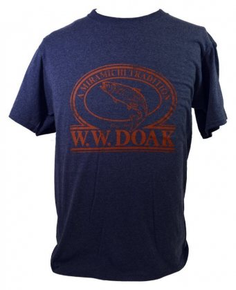 W. W. Doak Logo T-Shirt<br>Blue Heather