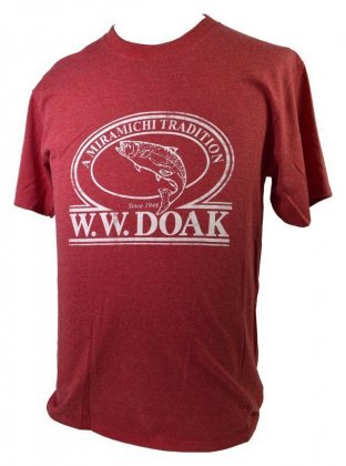 W. W. Doak Logo T-Shirt<br>Red Heather