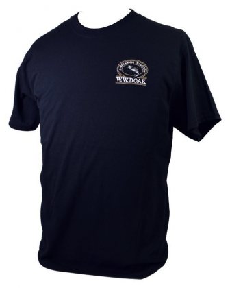 W. W. Doak Embroidered T-Shirt<br>Black