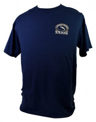 W. W. Doak Embroidered T-Shirt<br>Navy