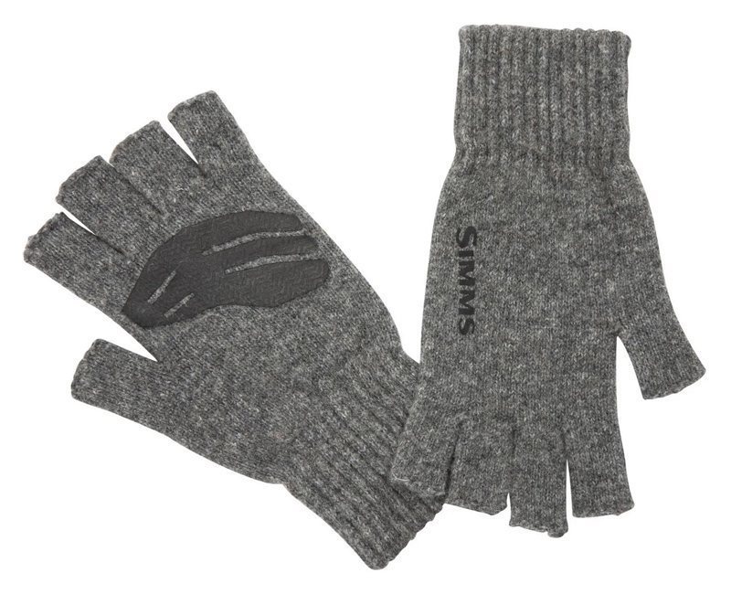Simms Wool Half-Finger Gloves